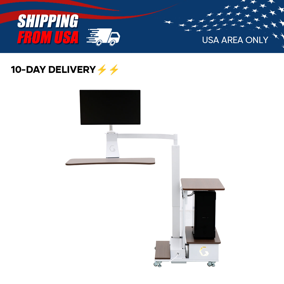 【For US Customers Only 10-Day Delivery⚡️⚡️】Power smart Sofa Recliner+Floating table