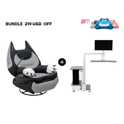 Fat Cat Sofa + Floating table（For US Customers Only）