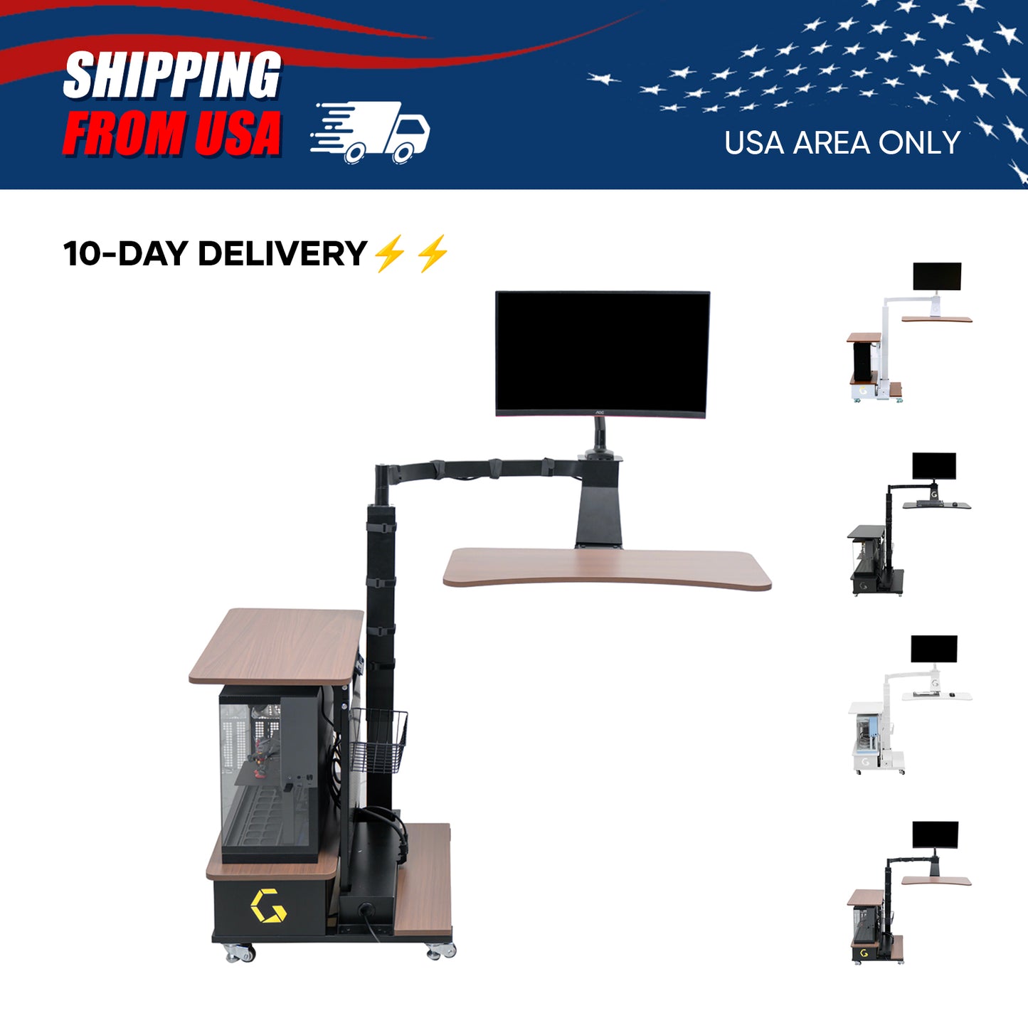 【For US Customers Only】Floating table