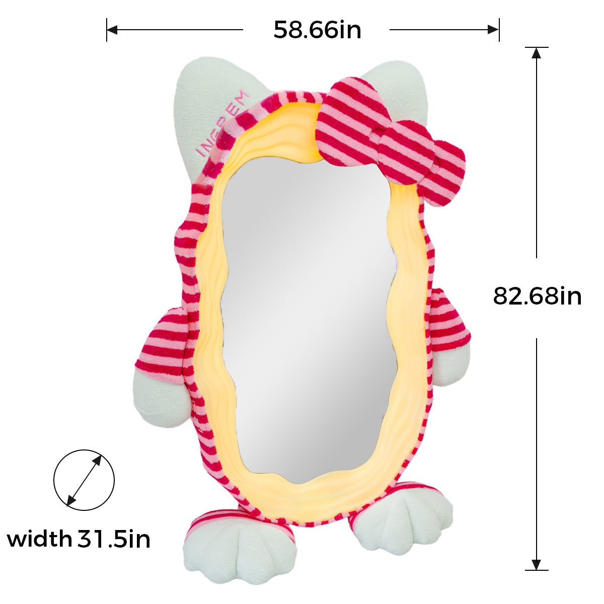 Luminous Mirror dimensions