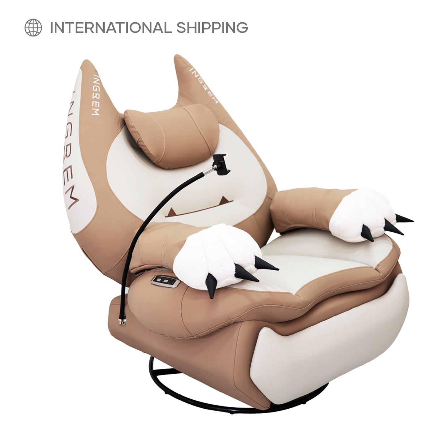 Super Leather Fat Cat Power Recliner