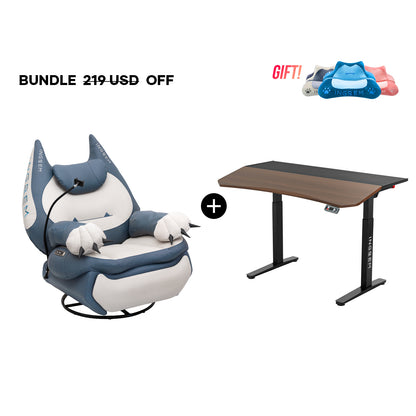 Fat Cat Recliner + Tilt Desk Bundle