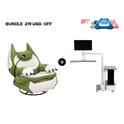 Fat Cat Sofa + Floating table（For US Customers Only）