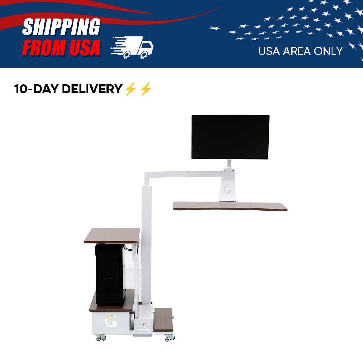 【For US Customers Only 10-Day Delivery⚡️⚡️】Power smart Sofa Recliner+Floating table