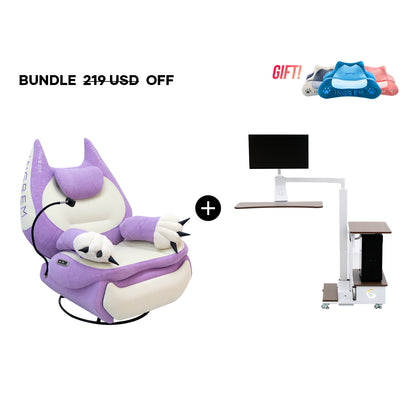 Fat Cat Sofa + Floating table（For US Customers Only）