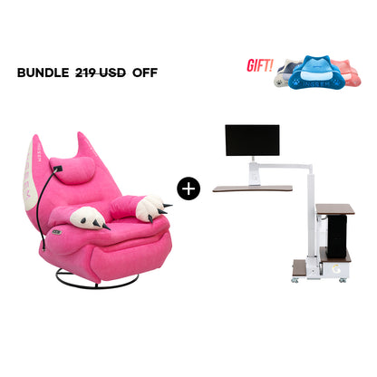 Fat Cat Sofa + Floating table（For US Customers Only）