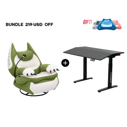 Fat Cat Recliner + Tilt Desk Bundle