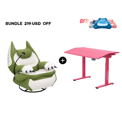 Fat Cat Recliner + Tilt Desk Bundle