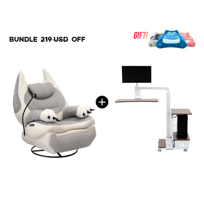 Fat Cat Sofa + Floating table（For US Customers Only）