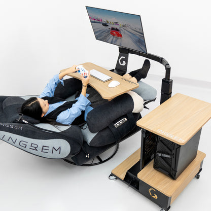 Fat Cat Recliner + Floating Desk Bundle