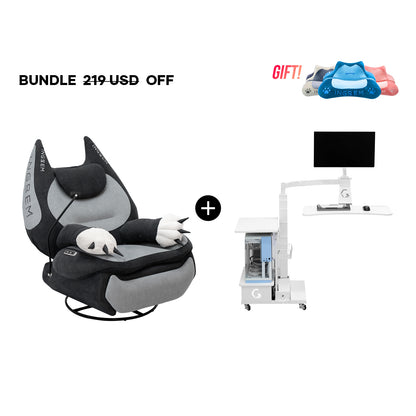 Fat Cat Sofa + Floating table（For US Customers Only）
