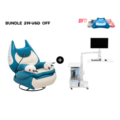 Fat Cat Sofa + Floating table（For US Customers Only）