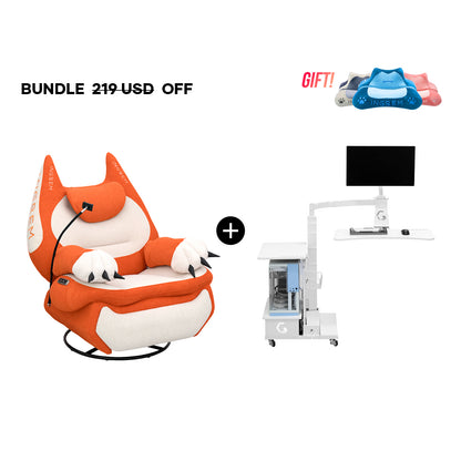 Fat Cat Sofa + Floating table（For US Customers Only）