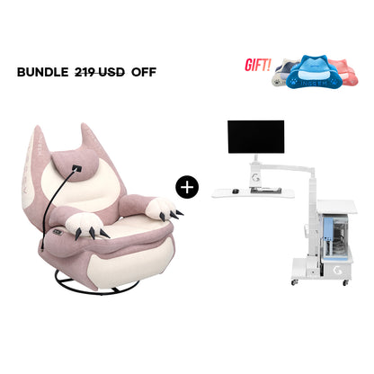 Fat Cat Sofa + Floating table（For US Customers Only）