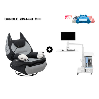 Fat Cat Sofa + Floating table（For US Customers Only）