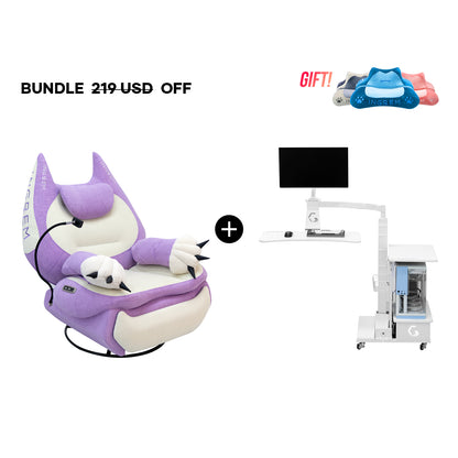 Fat Cat Sofa + Floating table（For US Customers Only）