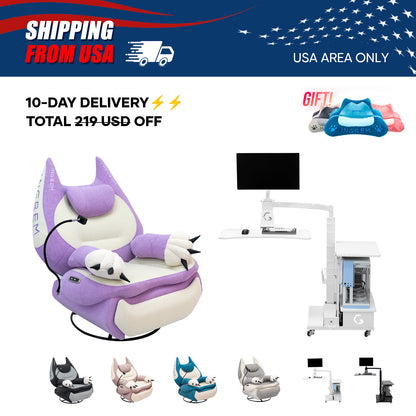 【For US Customers Only 10-Day Delivery⚡️⚡️】Power smart Sofa Recliner+Floating table
