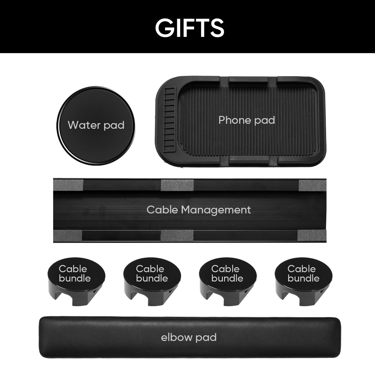 Recliner + tilt-adjustable desk