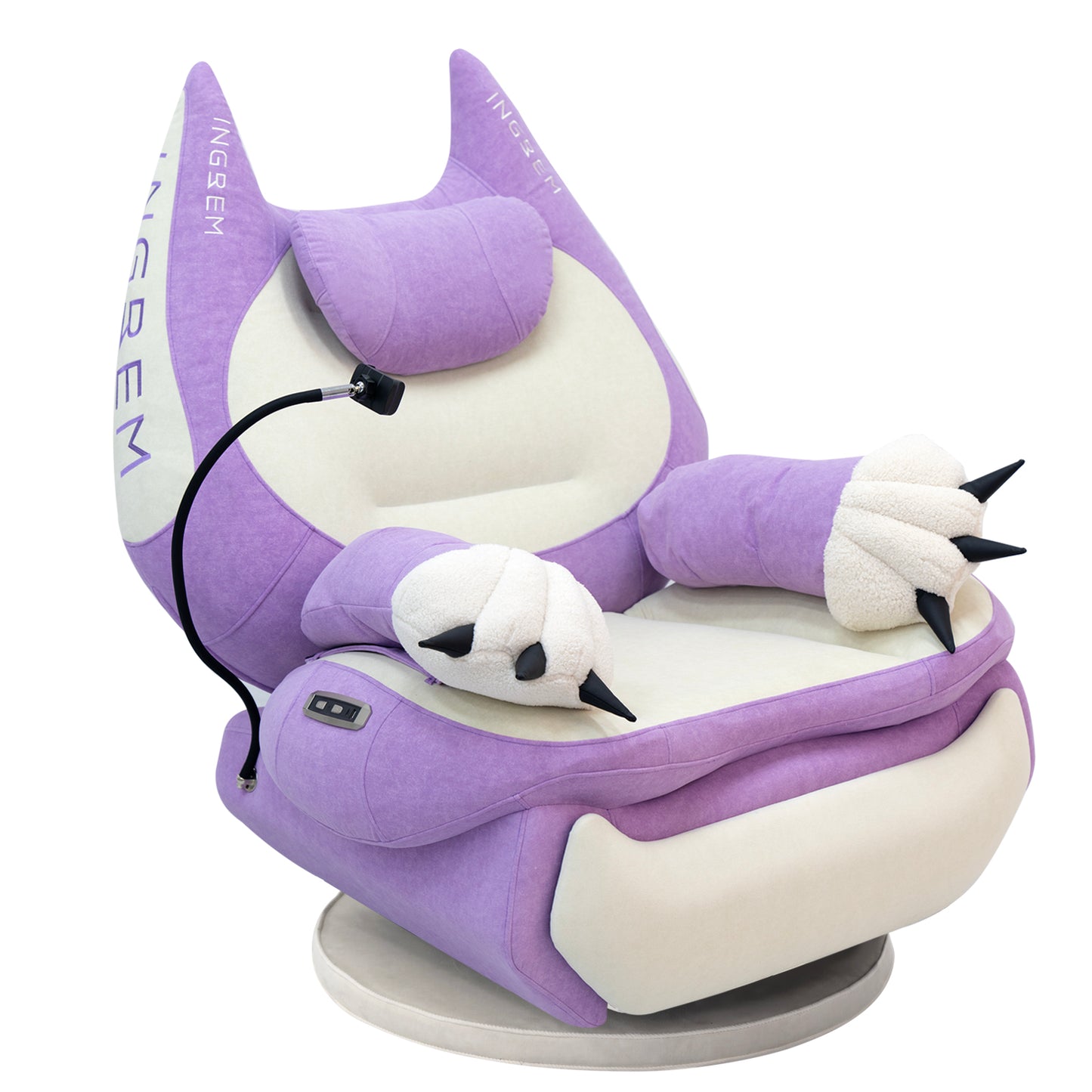 Fat Cat Sofa Caster Base — Push & 360° Swivel (Add-On)