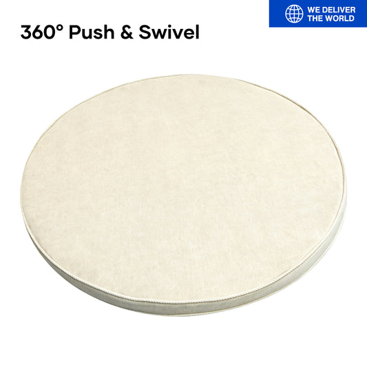 Fat Cat Sofa Caster Base — Push & 360° Swivel (Add-On)