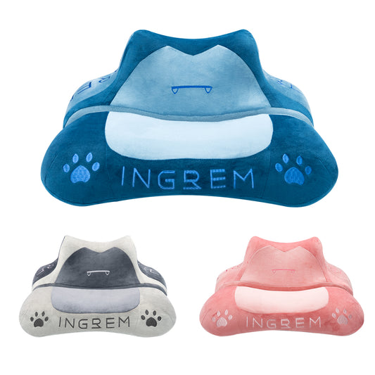 Fat cat pillow(with three color pillowcase)
